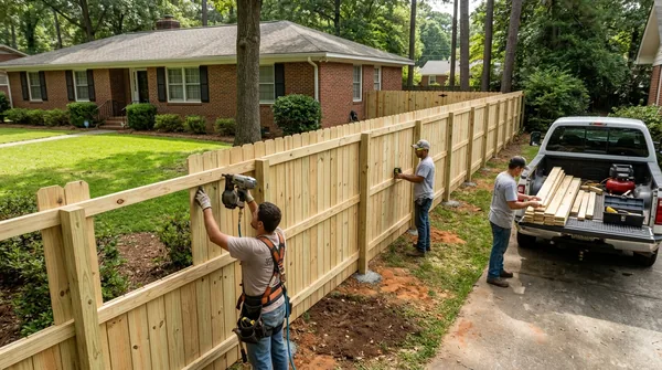 Team Columbia Fence Company in Columbia