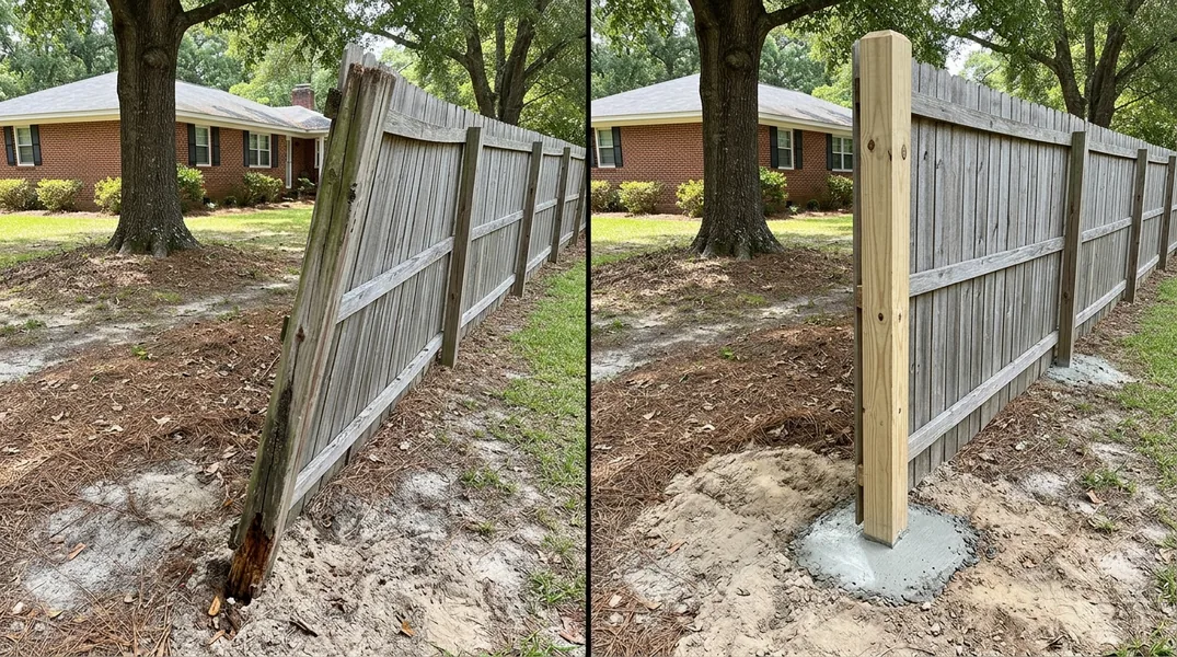 Result fence in Columbia - Columbia Fence Company