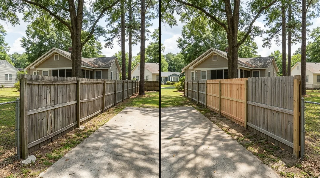 Result fence in Columbia - Columbia Fence Company