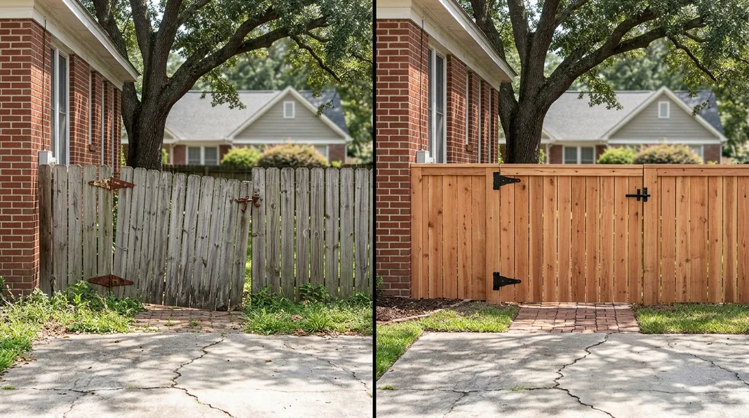 Result fence in Columbia - Columbia Fence Company