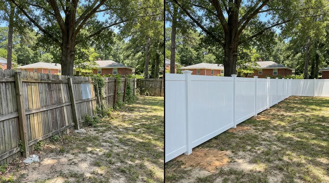 Result fence in Columbia - Columbia Fence Company