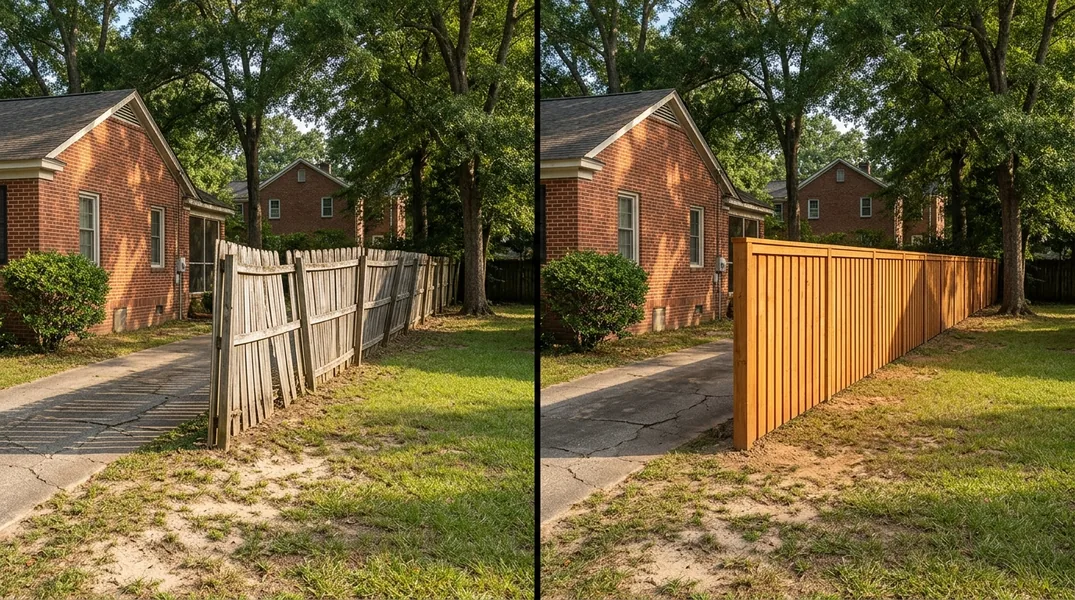 Result fence in Columbia - Columbia Fence Company