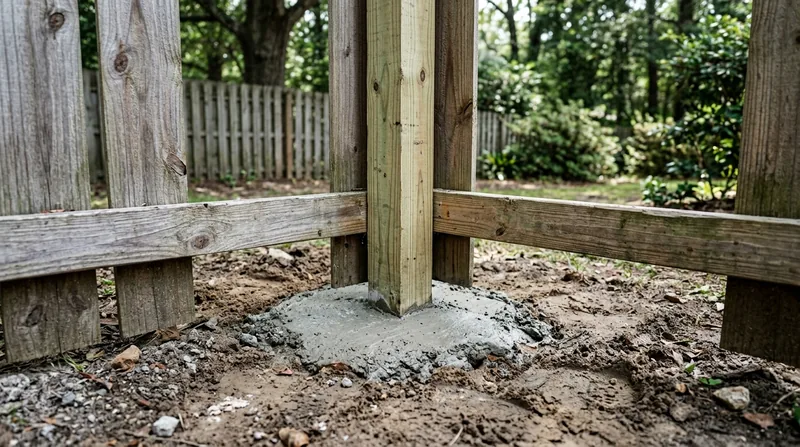 Fence Post Repair & Replacement Columbia